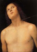 Pietro Perugino St,Sebastian oil painting on canvas